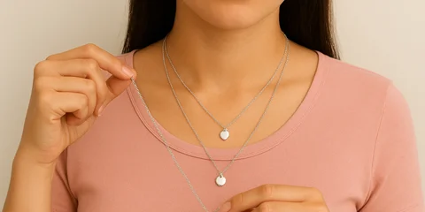 راهنمای انتخاب سایز گردنبند؛ چگونه بهترین اندازه را پیدا کنیم؟