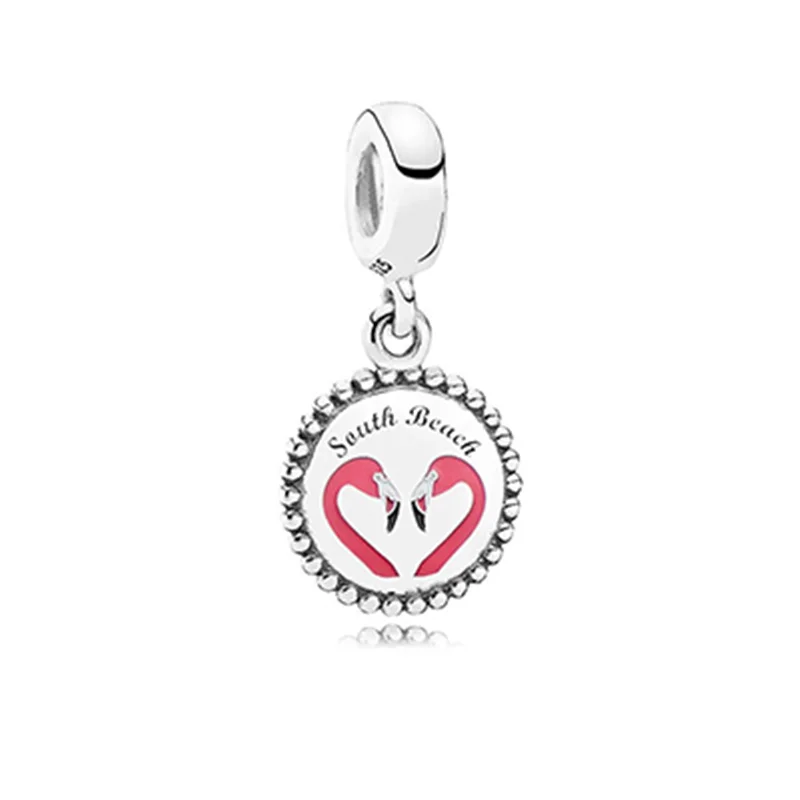 چارم آویز فلامینگوهای ساحل جنوبی پاندورا