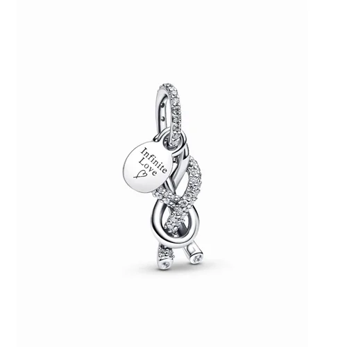 چارم آویز گره ابدی درخشان پاندورا