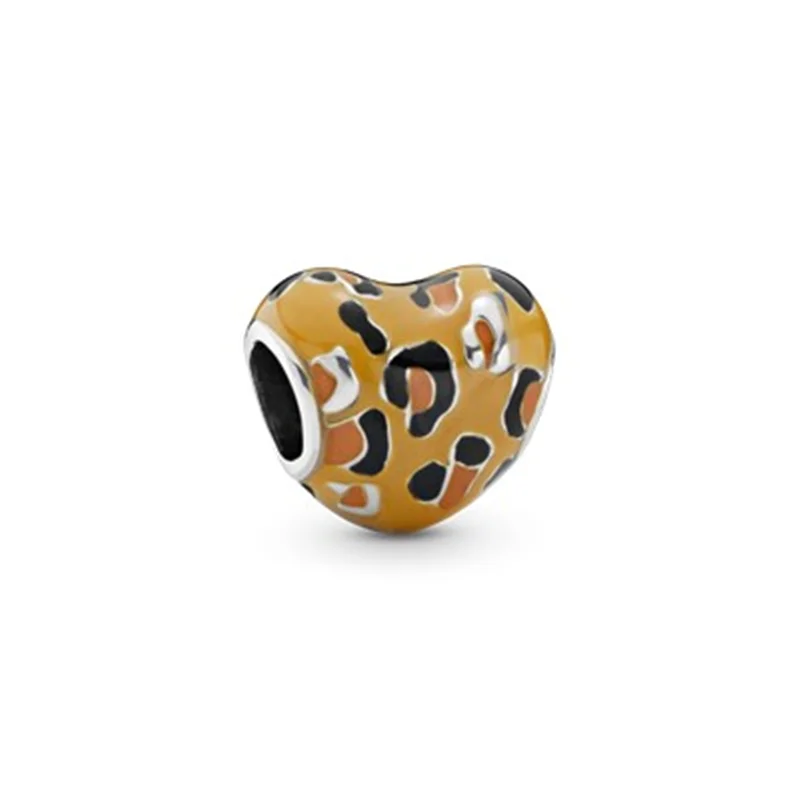 چارم مهرهای قلب طرح پلنگی پاندورا