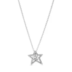 گردنبند نگیندار ستاره نامتقارن پاندورا